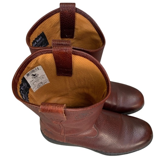 Georgia Boots Men\'s Brown Leather Wellington 11” G5384 main image 8